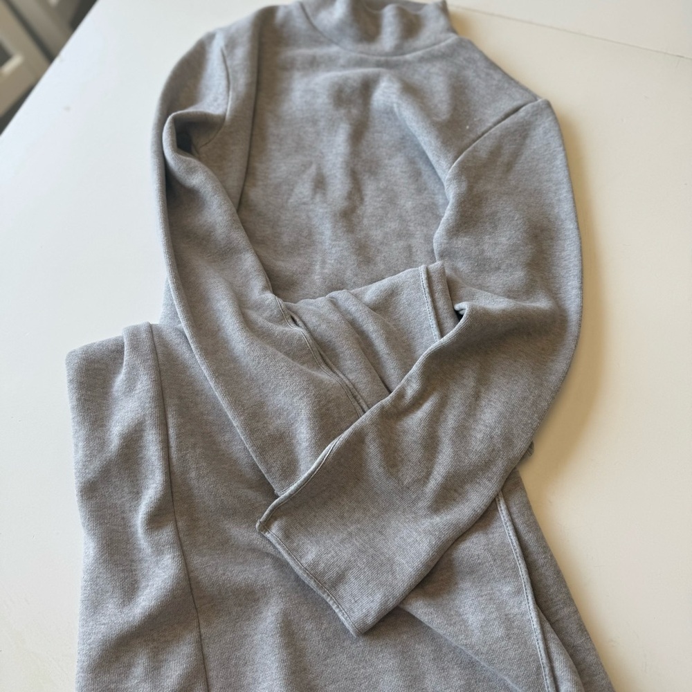 Zara Light Gray Knit Top